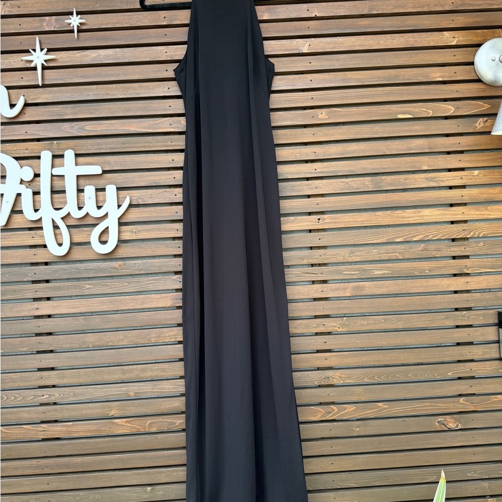 Ralph Lauren Black Sleeveless Maxi Dress